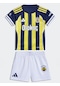 Fenerbahçe S.k. Çubuklu Forma 25/26 Babyset İç Saha Forması Lacivert - Sarı