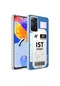 Noktaks - Xiaomi Redmi Note 11s Global Uyumlu - Kılıf Airbag Kenarlı Renkli Desenli Silikon Elegans Kapak - No4