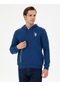 U.s. Polo Assn. Erkek İndigo Sweatshirt 50293406-vr028