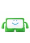 Mutcase - Galaxy Uyumlu Galaxy Tab A8 10.5 Sm-x200 2021 - Kılıf Tutma Kollu Stand Olabilen Çocuklar İçin Koruyucu Tablet Kılıfı - Yeşil