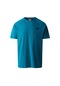 The North Face M S/s North Faces Tee - Eu Erkek T-shirt Nf00ceq8ıvy1 Mavi