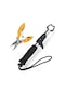 Mufunye Stainless Steel Balık Tutma Ve Kesme Seti - Güvenli Balık İşleme İçin 22cm Gripper + 12cm Bıçak + Çanta