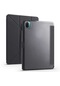Kilifone - Xiaomi Uyumlu Mi Pad 5 - Kılıf Kalem Bölmeli Stand Olabilen Origami Tri Folding Tablet Kılıfı - Siyah