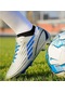 Snapbuy Doğa Sporları Futbol Ayakkabıları Çiviler Kramponlar Gümüş
