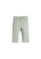 Koton Pantolon Slim Fit Cepli Pamuklu Beli Ayarlanabilir Lastikli Yeşil 3smb40037tw 3SMB40037TW750