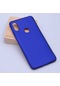 Kilifone - Xiaomi Uyumlu Mi 8 - Kılıf Mat Renkli Esnek Premier Silikon Kapak - Saks Mavi