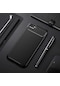 Noktaks - iPhone Uyumlu 8 - Kılıf Auto Focus Negro Karbon Silikon Kapak - Siyah