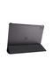 Mutcase - İpad Uyumlu İpad Pro 12.9 2022 M2 - Kılıf Smart Cover Stand Olabilen 1-1 Uyumlu Tablet Kılıfı - Siyah