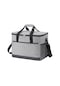 Teltree 30l Isı Saklama Çantası - Oxford Kumaş+peva İzolasyon - Piknik, Kamp, Plaj İçin - Gri - 41x26x30cm Gri