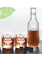 Bk Gift Kişiye Özel İsimli Dtf Premium Whiskey Tasarımlı İkili Viski Kadehi, Viski Taşı Ve Karaf Seti-2, Arkadaşa Hediye, Sevgiliye Hediye Kobitmeyenc