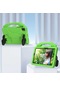 Samsung Galaxy Uyumlu Tab A9 + 11 İnç Sm-x210 Sm-x215 Sm-x216 Eva Çocuklar Kapak Tab Green A9 Plus Sm-x210 X215 Arka Kapak
