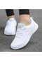Beyaz Kadın Nefes Spor Ayakkabı Koşu Ayakkabıları Spor Spor Rahat Ayakkabılar Hemşire Ayakkabısı Spor Ayakkabı Kadın Yürüyüş Ayakkabısı Kadın