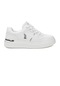 U.s. Polo 101532314 Alka 4fx Kadın Sneaker Beyaz-beyaz