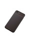 Tecno-iphone Uyumlu İphone 8 Plus - Kılıf Auto Focus Negro Karbon Silikon Kapak - Kahverengi