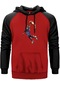 Okc Russell Westbrook Kırmızı Renk Reglan Kol Sweatshirt
