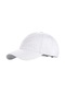 Pamuk Yıkanmış Beyzbol Şapkası Gölge Düz Renk Düz Renk Eski Yumuşak Üst Beyzbol Şapkası Bayan Şapkası - Beyaz