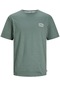 Jack&jones O Yaka Standart Kalıp Yeşil Erkek T-shirt 12251772