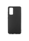 Kilifone - Samsung Uyumlu Galaxy S20 Fe - Kılıf Mat Renkli Esnek Premier Silikon Kapak - Siyah