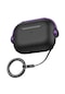 Yyq-cc Airpods Uyumlu 1/2 Nesil Kulaklık Kapağı  Sevimli Bluetooth Koruyucu Kapak-siyah Ve Mor