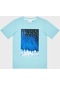 Hugo Boss Çocuk T Shirt 25l05/748 Water Green Açık Mavi