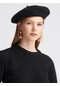 Kadın Ressam Beresi Siyah Fransız Şapka - Standart