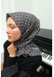 Silk Home Soft Eşarp 73073-32 Siyah, Gri, Kahverengi, Bej