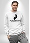 Korku Filmi Birdaha Uyku Uyuyamayacaksın Unisex Beyaz Sweatshirt Beyaz