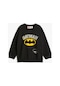 Koton Batman Sweatshirt Lisanslı Uzun Kollu Bisiklet Yaka Pamuklu Şardonlu Antrasit 4wmb10353tk 4WMB10353TK931