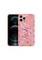 Mutcase - İphone Uyumlu İphone 13 Pro - Kılıf Desenli Sert Mumila Silikon Kapak - Pink Mouse
