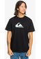 Quiksilver Comp Logo Ss Black Erkek T-Shırt Eqyzt07658-10010 001