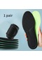 Siyah Bellek Köpük Ortopedik Tabanlık Ayakkabı Pedleri Erkek Kadın Nano Antibakteriyel Koku Giderme Astarı Ter Emme Koşu Yastık 43 - 44