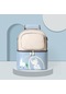 Worryfreeshopping Anne Sütü Koruma Soğutma Çantası Karikatür Omuz Anne Çantası Hd912-beyaz - Mavi