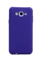 Tecno - Samsung Galaxy Uyumlu J7 Core - Kılıf Mat Renkli Esnek Premier Silikon Kapak - Lacivert