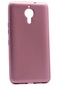 Mutcase - General Mobile Uyumlu Gm 5 Plus - Kılıf Mat Renkli Esnek Premier Silikon Kapak - Rose Gold
