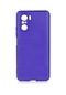 Noktaks - Xiaomi Uyumlu Xiaomi Redmi K40 - Kılıf Mat Renkli Esnek Premier Silikon Kapak - Saks Mavi
