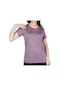600800 Alpinist Lumi Kadın T-Shirt Eflatun XS Eflatun