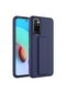 Ekılıf - Xiaomi Redmi Note 11 Global Uyumlu - Kılıf Mat Koruyucu El Tutacaklı Stand Olabilen Qstand Kapak - Lacivert