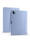 Kilifolsun Xiaomi Uyumlu Mi Pad 5 Kalem Bölmeli Stand Olabilen Origami Tri Folding Kılıf Mavi