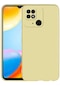 Xiaomi Poco C40 Kılıf Lopard Klasik Mat Renkli Yumuşak Premier Silikon Kılıf - Gold