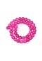 1 Strand Kırık Kristal Boncuklar 4-12mm Renkli Gevşek Halka Boncuk Takı Yapımı Hot Pink 6mm-apx60pcs