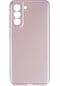 Ekılıf - Samsung Galaxy S21 Fe Uyumlu - Kılıf Mat Soft Premier Silikon Kapak - Rose Gold