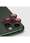 Mutcase - İphone Uyumlu İphone 11 Pro - Kamera Lens Koruyucu Cl-01 - Kırmızı