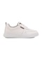 Beyaz Hakiki Deri Erkek Sneaker Premium 412 M Beyaz