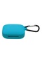 Bluetooth Kulaklık Yumuşak Silikon Kapak Koruyucu Kasa Oneplus Buds Pro İçin Asma Tokalı Mavi