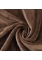Koyu Kahverengi 1 Adet Kadife Kumaş Kanepe Kapakları L Şekilli  2xpillowcase 45x45cm