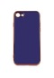 Kilifone - İphone Uyumlu İphone 8 - Kılıf Parlak Renkli Bark Silikon Kapak - Lacivert