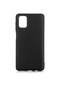 Kilifone - Samsung Uyumlu Galaxy M51 - Kılıf Mat Renkli Esnek Premier Silikon Kapak - Siyah