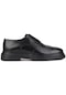 Shoetyle - Siyah Deri Bağcıklı Erkek Klasik Ayakkabı 250-400-730-siyah