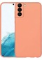 Ekılıf - Samsung Galaxy S22 Plus Uyumlu - Kılıf İçi Kadife Koruyucu Mara Lansman Kapak - Turuncu