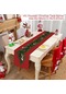 Noel Masa Koşucu Ev Merry Christmas Süs İçin 2023 Noel Süslemeleri Xmas Xmas 7 Diğer